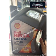 GENUINE SHELL HELIX ULTRA 5W-40 FULLY SYNTHETIC ENGINE OIL 4L.