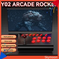 Skym* Stretch Bracket Game Joystick Game Joystick for Mobile Phones Wireless Bluetooth Game Joystick for Ps3/ps4/switch/pc/android/ios 2.4g Connection Arcade Console Rocker