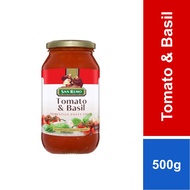 San Remo Pasta Sauce Tomato & Basil 500g
