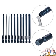 【DOOL】1pc 100mm Blue   for Torx Screwdriver Bits Set Electric Screwdriver T7-T40