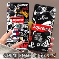 Softcase Silicon Redmi Note 14 5G 2025 / Redmi Note 14 4G 2025 / Poco X7 5g / Poco