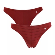John Henry Innerwear Underwear STRIPE Model JU1ST203P2 Bikini Red (2 Unit Pack)