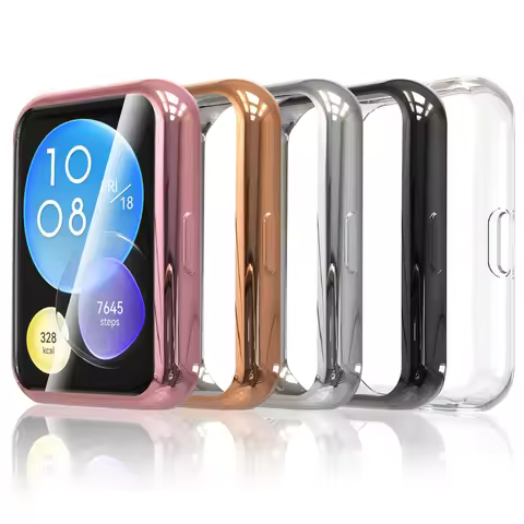 TPU Cover For Huawei Watch fit 2 Case Smartwatch Accessories fit2 All-Around Bumper Screen Protector