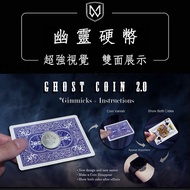 [Magic Props] Ghost Coins 2.0 | Solitaire Coins Disappear Magic | Can Use Coins | Double-Sided Displ