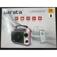 Portable Radio players 6 Watt LT-Q1 Wirata 4 band Fm/mw/sw1/sw2