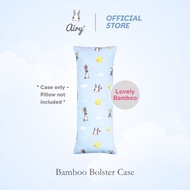 Airy Bamboo Baby Bolster Pillow Case Soft Breathable Hugging for Newborns & Kids | Kinder