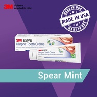 ถูกสุด  ยาสีฟัน 3M ESPE Clinpro Tooth Creme รสสเปียร์มิ้นต์ Exp.2026 Made in USA