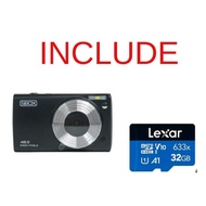 DIGITAL CAMERA sbox W9 - BLACK INCLUDING MEMORY