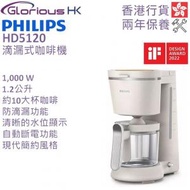 飛利浦 - HD5120 滴漏式咖啡機 香港行貨 1.2公升