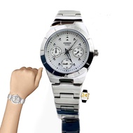 casioผู้หญิงแท้ นาฬิกาCasio คาสิโอ นาฬิกาแบรนด์เนม LTP-2083D-7 สายสแตนเลสสีเงิน นาฬิกาข้อมือแท้เท่าน