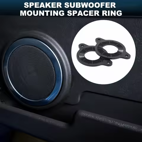 UXCELL Speaker Spacer Ring Midrange Speaker Spacer Adapter for Toyota ABS 2 Pcs