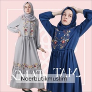 Hikmat Fashion Original A2050 Abaya Hikmat  noerbutikmuslim Gamis