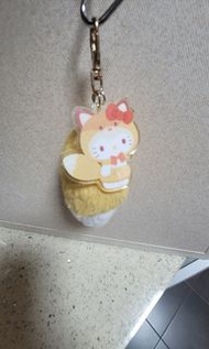 2023年 Hello Kitty 狐狸 尾巴 毛公仔 吊飾 Sanrio Japan