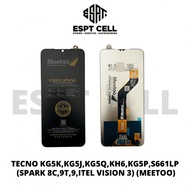 LCD TOUCHSCREEN TECNO SPARK 8C - SPARK 9T - SPARK 9 - ITEL VISION 3 - KG5K - KG5J - KG5Q - KH6 - KG5