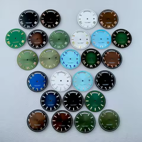 Customized logo 31mm Miyota 8285 Dial Watch Dial Roma Numberals dial Fit Miyota 8285 movement watch 
