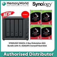 [SYNOLOGY Authorised Distributor] SYNOLOGY DS423+ 4 Bay DiskStation NAS. Singapore Local 3 Years War