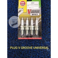 NGK V GROOVE UNIVERSAL SPARK PLUG BP6EY