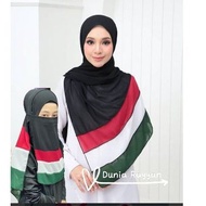 Shawl Palestine FREEGIFT Purdah / Bawal Palestine / Bawal Shawl Palestine READY STOCK