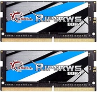 G.SKILL Ripjaws DDR4 SO-DIMM Series DDR4 RAM 16GB (2x8GB) 2666MT/s CL19-19-19-43 1.20V Unbuffered No