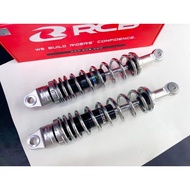 RCB RacingBoy SuperCub Abjustable Suspention Absorber 335mm Chrome Silver