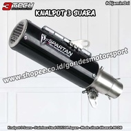 Knalpot Spartan GP 3 Suara Buat 250 cc 1 Silincer Original dan