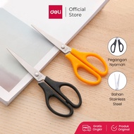 Deli PP Scissors, stainless steel 170mm symmetrical handle, pointed tip E0603