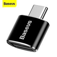 Baseus usb type c otg อะแดปเตอร์ usbc ประเภท -c แปลงสำหรับ for xiaomi mi 9 8 samsung s10 s9 huawei mate mate 20 p30 p20 pro usb-c เชื่อมต่อ