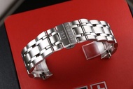 สายนาฬิกาไทซือ Tissot 1853 แท้ สายหนังสแตนเลส สายนาฬิกา สายนาฬิกาแบบหัวเข็มขัดแบบเปิด สายนาฬิกาแบบอเ