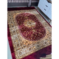 KARPET MALAYSIA JUMBO 270x190 ADA BUSA BULU TEBAL ANTI SLIP AMBAL