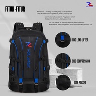 Available Jumbo Men's Backpack 50L Polyester Nylon Backpack Imported Material - Gisbags
