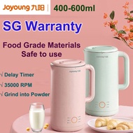 Local Delivery| Warranty| Joyoung One Person 2 Pax Soya Milk Maker 600ML Mini Small Soymilk Maker| DJ06X-D561 Baby Food