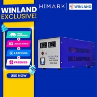 Himark by Winland AC Servo Motor Automatic Voltage Regulator 7000W AVR for Refrigerator  Smart TV  C