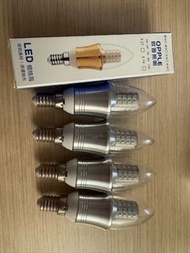OPPLE LED 蠟燭型 E14 9W 白光 5個