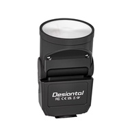 F02 Mini Flash Hot Shoe Mount Fill Light 6500K Type-C Charging DSLR Camera