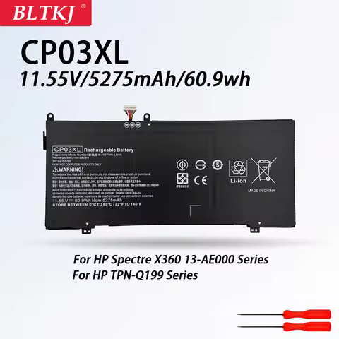 CP03XL for HP Spectre x360 13-ae049ng 13-ae040ng 13-ae011ur 13-ae052nr 929066-421 929072-855 HSTNN-L