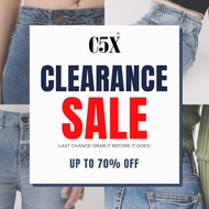 C5X JEANS - JUMBO SIZE 29 / 30 / L XL CLEARANCE/