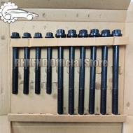 091002192 10PC 1GD 2GD CYLINDER Head bolt FOR TOYOTA 1GD-FTV 2GD-FTV HILUX HIACE Prado Fortuner 2.8L