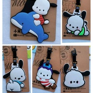 Pacha Dog Boarding Pass Luggage Tag PC Dog Boarding Pass Luggage Bag Identification Small Ornaments