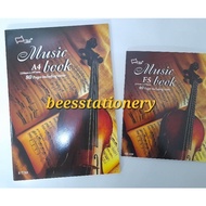 MUZIK BOOK F5 SIZE/A4 SIZE