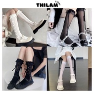 Women's socks - Lotia chiffon women's socks, cute ladylike lace for women - CORN SOCKS