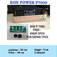 BOX POWER AMPLIFIER 2channel P 7000 Box power amplifier 2u P7000