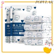 POPULAR Disposable Bedding Set, Dirty Proof Non-Woven Fabric Non-Woven Bedding Set, Extra Large Size
