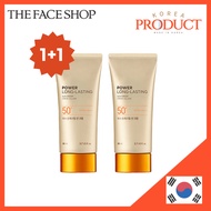 THE FACE SHOP Natural Sun Eco Power Long-Lasting Sun Cream SPF50 PA+++ 80ml x 2 Waterproof Sunscreen