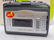 Aiwa JS-275 卡帶隨身聽 全新庫存品 /收音機/重低音/盒裝