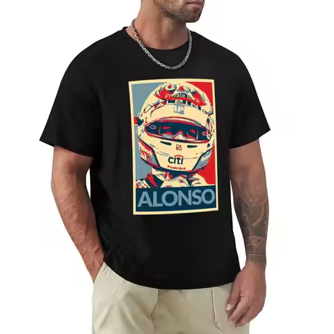 Fernando Alonso F1 T-Shirt T-Shirt man t shirt Louboutins essential t shirt plain mens graphic t-shi
