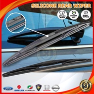 H306 Japan Silicone Car Rear Wiper 10/12/14/16 inch For Honda Mitsubishi Mazda Suzuki Perodua Bmw Ni