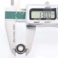 INT- 10Pcs F695-2RS Bearing 5X13X4mm Flanged Miniature Deep Groove Ball Bearings F695RS for VORON Mo