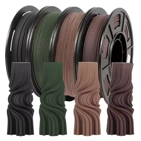3D Printer Filament Wood PLA 1.75mm 1kg 500g 250g Sublimation PLA Filament With Wood Powder 3D Mater
