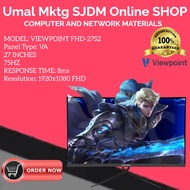 VIEWPOINT FHD-27S2 75HZ 27" GAMING MONITOR