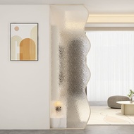 Cream Style Changhong Glass Partition Entrance Living Room Sink Bathroom Modern Minimalist Occlusion